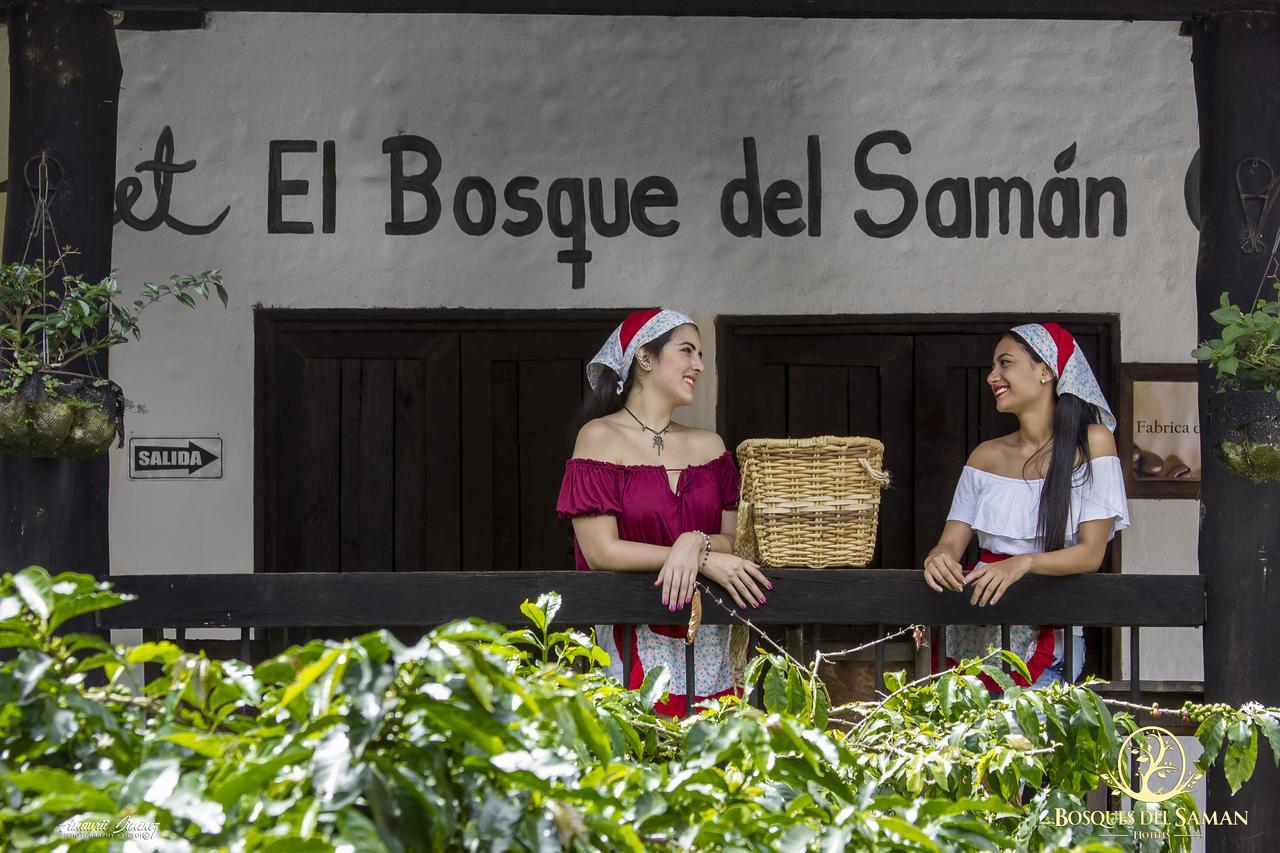 Hotel Bosques Del Saman Alcala Quimbaya Kültér fotó